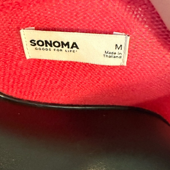 Sonoma Hot Pink Scoopneck Women's Sweater - Picture 3 of 7